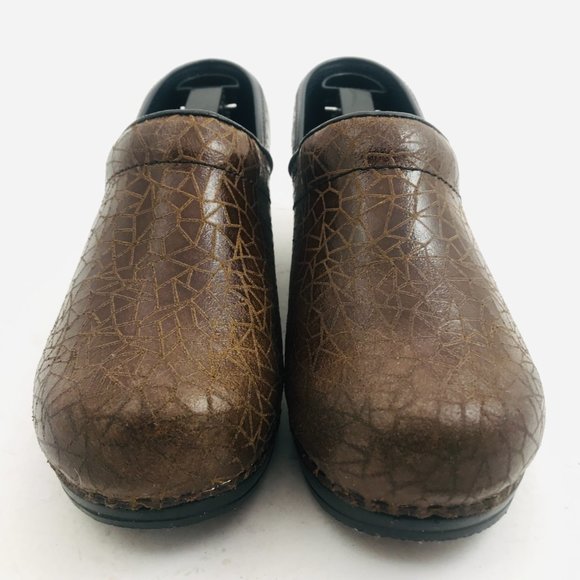 Sanita Original Danish Clog Brown Leather Professional Classic Size EU 37 US 6 - Picture 4 of 9